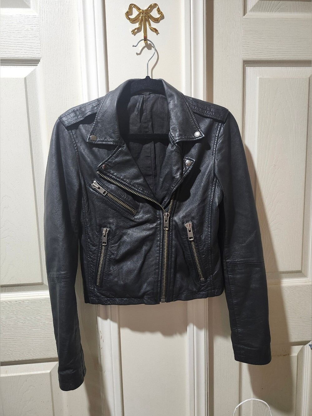 Topshop Boutique Leather Jacket